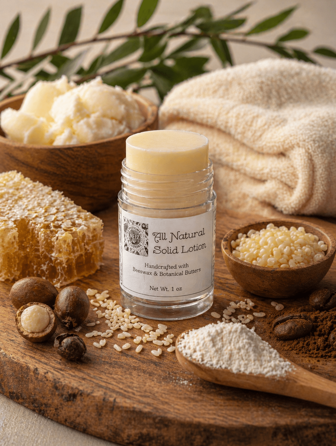 All Natural Solid Lotion – Melz Potionz & Lotionz
